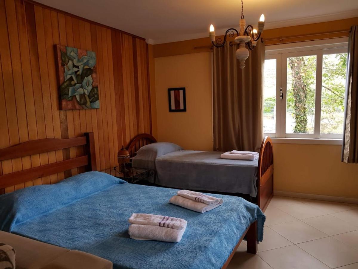 Flat para família com wifi grátis e vista das montanhas Conservatória Exterior foto